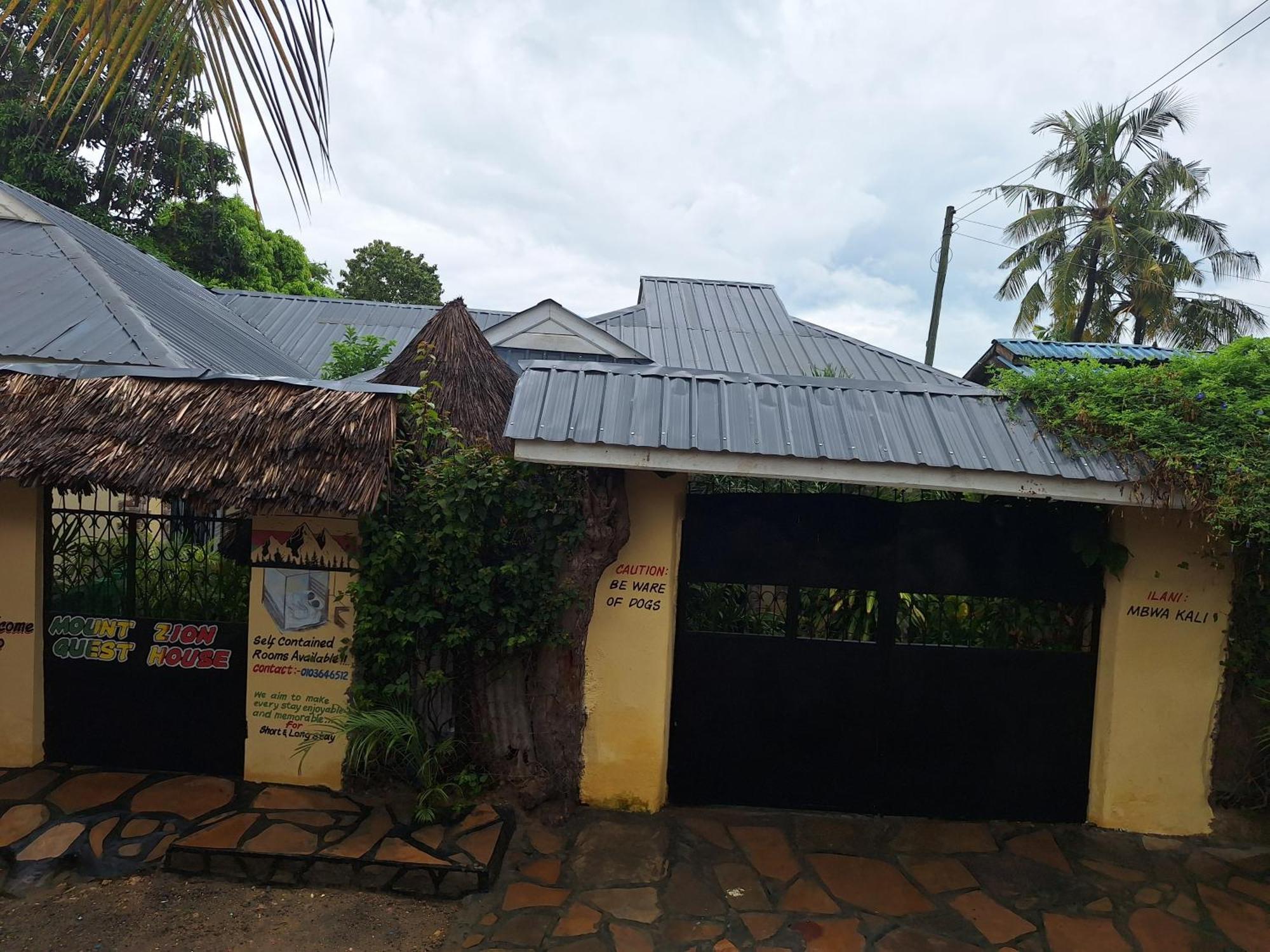 Mount Zion Guest House, Mtwapa Mtomondoni Mombasa Exterior foto